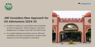JMI Considers New Approach for UG Admissions Due to CUET UG Result 2024 Delay
